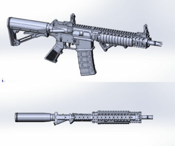 3D модель ММГ Barnes BPM-15