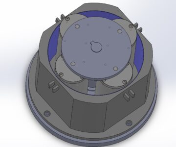 3D модель Размольная мельница 4 стакана