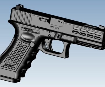 3D модель Пистолет Glock 19