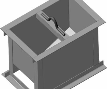 3D модель Контейнер для хранения стержней длиной 370 мм