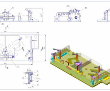 3D модель Приспособление для сборки-сварки