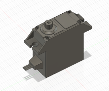 3D модель Сервомотор DS-236MG