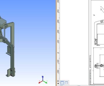 3D модель Захват для установки и снятия сателлитов на зубообрабатывающие станки.