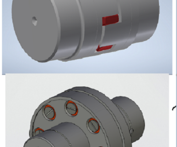 3D модель Библиотека муфт в 3D для T-Flex