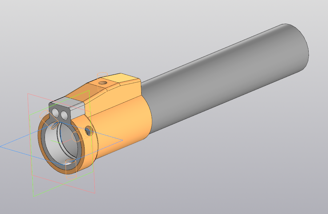 3D модель Ручка газа мотоцикла М72 К750