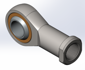 3D модель Шарнирная головка GIRSW25 Fluro