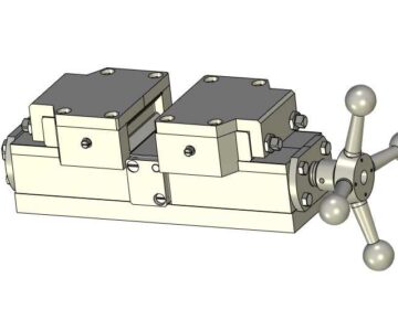 3D модель Тиски 00-000.06.05.05.00 в T-FLEX