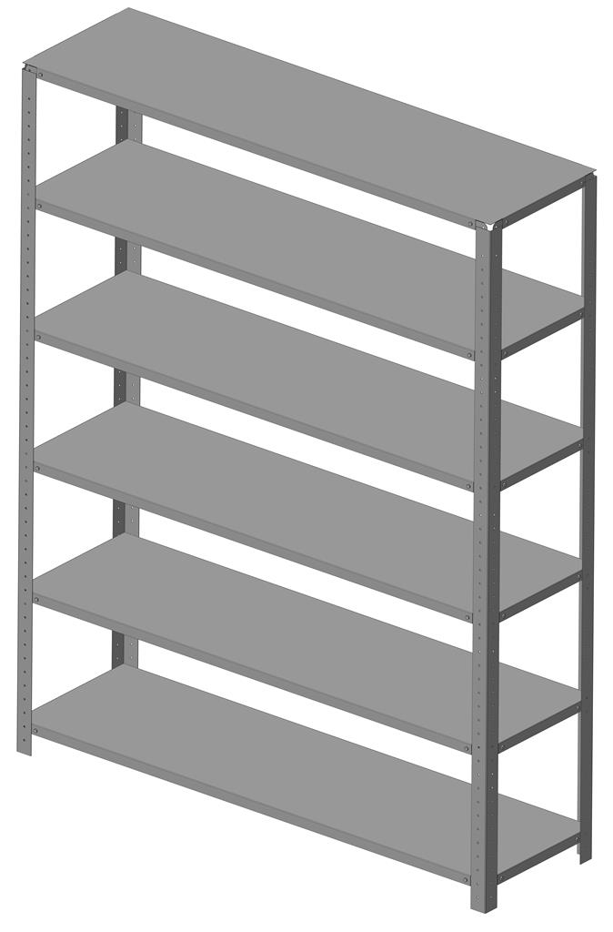 3D модель Стеллаж разборный параметрический