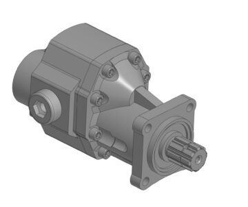 3D модель Гидронасос 63 SHN63 ISO