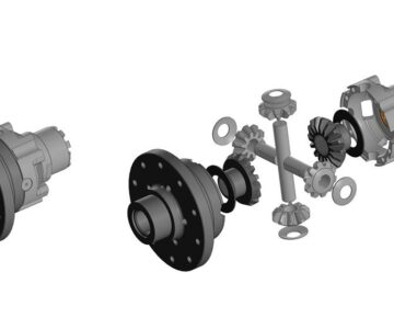 3D модель 3D модель дифференциала (прототип газел)