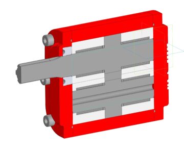 3D модель Насос шестеренный НШ-32-У