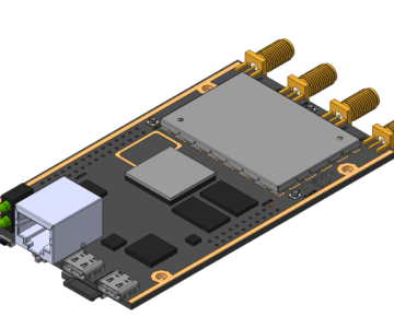 3D модель Плата USRP MicroPhase ANTSDR E310 New AD9361 Плата SDR ZYNQ7020