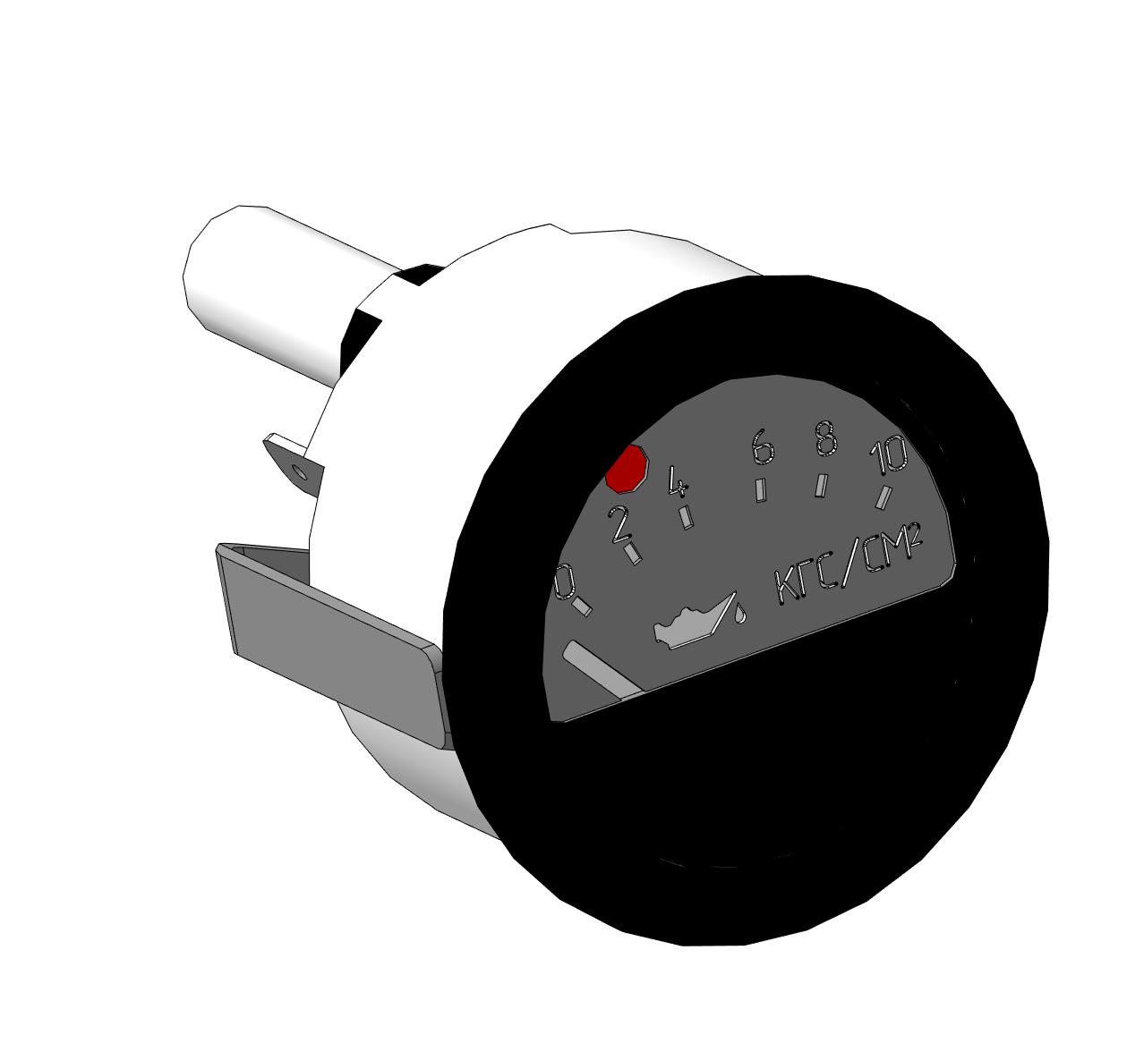 3D модель Приемник указателя давления масла УК170М
