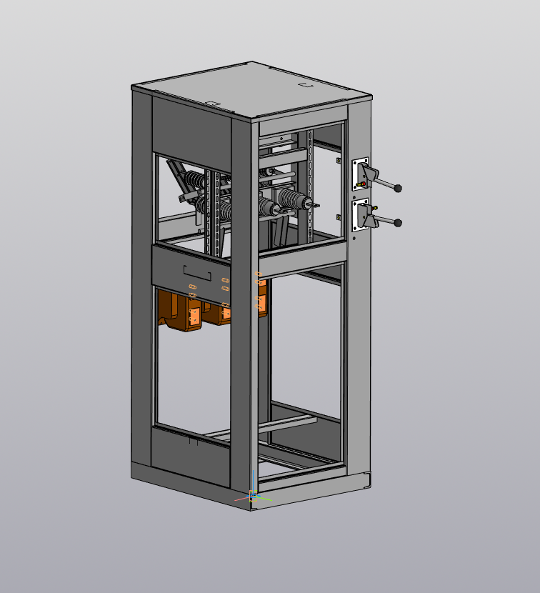 3D модель Ячейка 2КВЭ