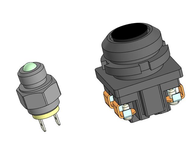 3D модель Выключатели ВК418 и КЕ181