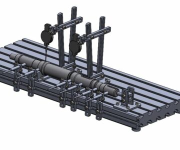 3D модель Многомерная измерительная установка