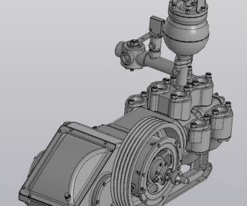 3D модель Насос НБ50-04