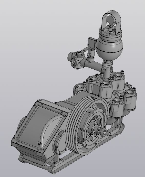 3D модель Насос НБ50-04