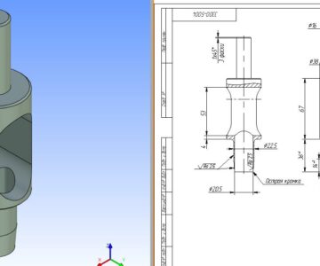 3D модель Сверло для сверления отверстия в резине.