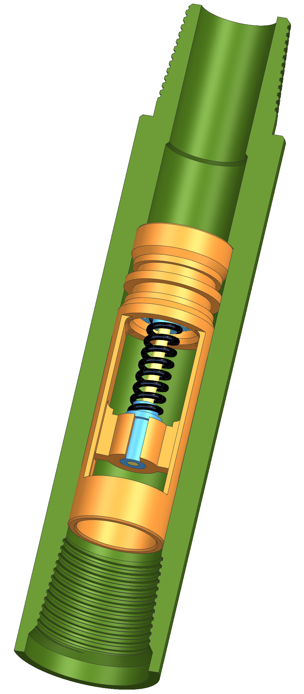 3D модель Клапан обратный 3.5 IF (Plunger Type Float Valve)