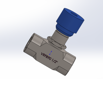 3D модель Кран VRFB90 1_2''