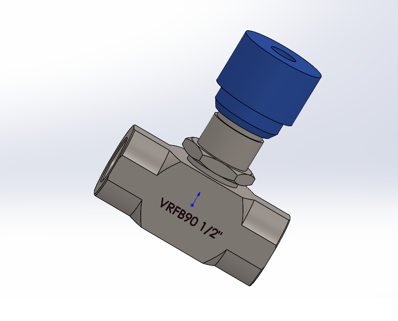 3D модель Кран VRFB90 1_2''