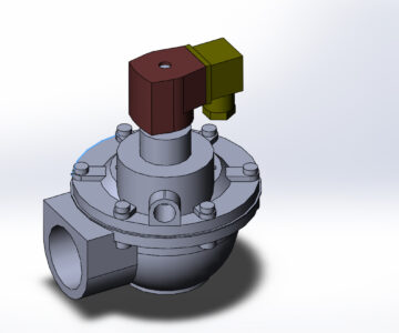 3D модель Импульсный клапан DMF-Z-40S