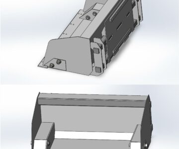 3D модель Ковш высокой выгрузки