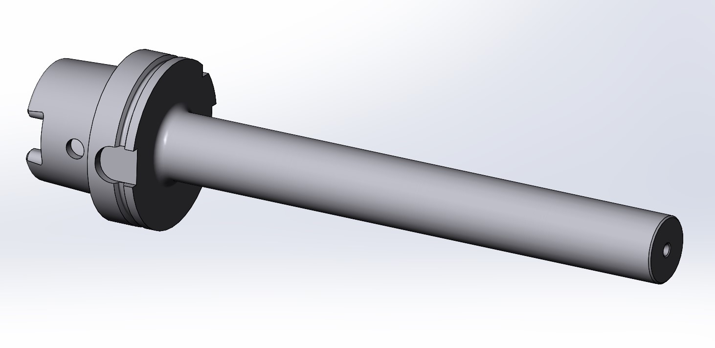 3D модель Контрольная оправка HSK100