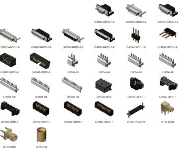 3D модель Подборка 3D моделей отечественных соединителей