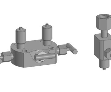3D модель Блок клапанный БКН3-11 и Е12 50 02