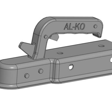 3D модель Сцепное устройство AK7 VE VKT60 PLUS