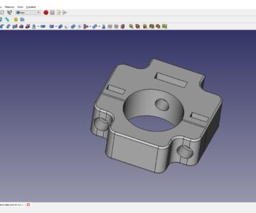 3D модель Крепление фар Арктик