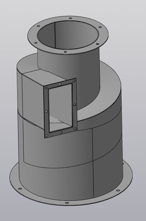 3D модель Циклон ЦН11-300