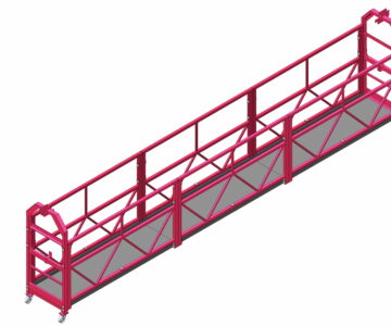 3D модель Люлька строительная для выполнения фасадных работ