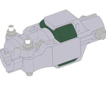 3D модель Муфта трансмиссии дождевальной машины UMC CX COUPER