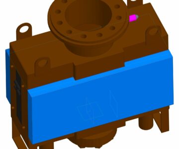 3D модель 3Д модель магниторазрядного насоса НОРД 0.16