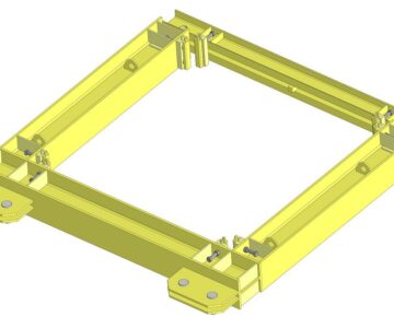 3D модель Пристежка башенного крана