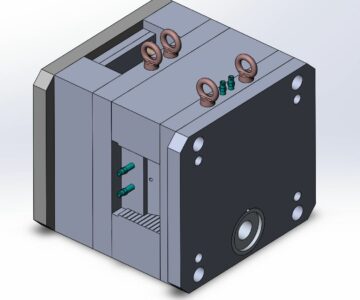 3D модель Пресс-форма для литья под давлением цветных сплавов