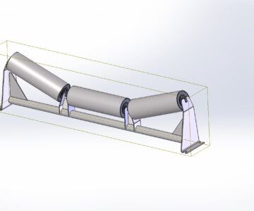 3D модель Роликоопора ЖГ-140-159-20