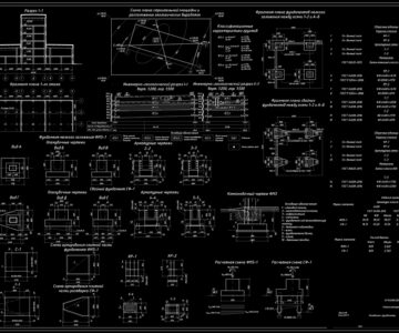 Чертеж Расчет фундаментов мелкого заложения и свайных фундаментов в г.Уфа