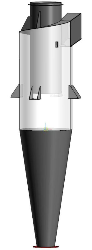 3D модель Циклон ЦН-11-800