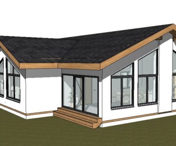 3D модель Проект дома 160м2