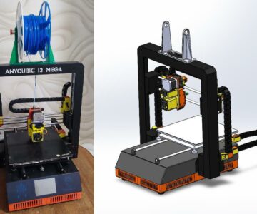 3D модель Модернизация 3D принтера ANYCUBIC I3 MEGA