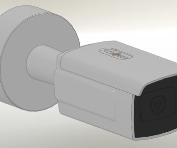 3D модель Камера HikVision 4Mp DS-2CD3646G2HT-LIZS