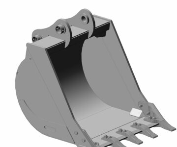 3D модель Ковш экскаватора КЭ-0,25