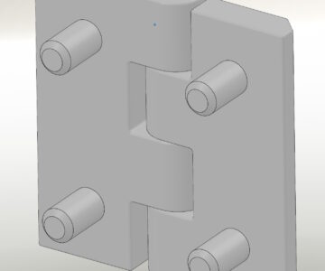 3D модель Петля MESAN 099-1-1-1