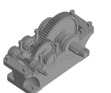 3D модель Редуктор РМ-250