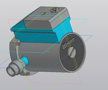 3D модель Насос Wester WCP