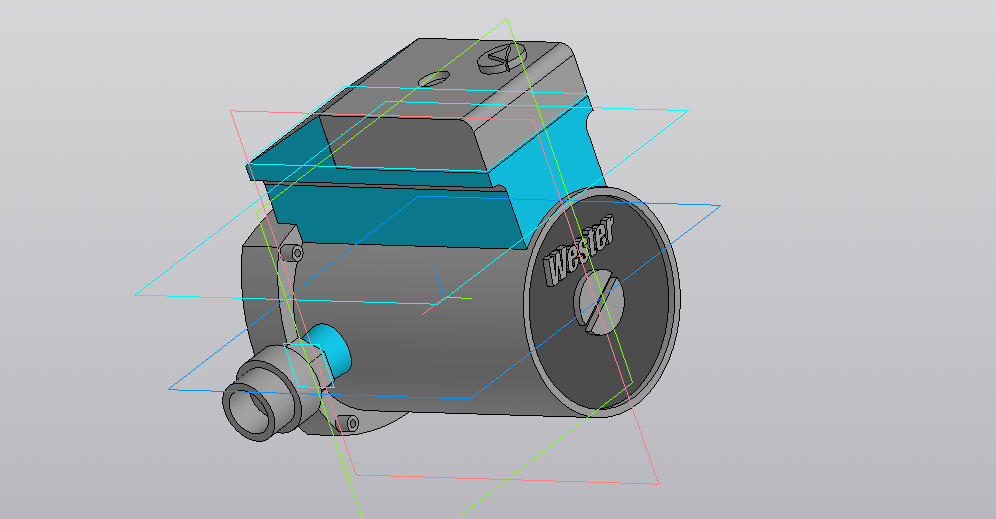 3D модель Насос Wester WCP